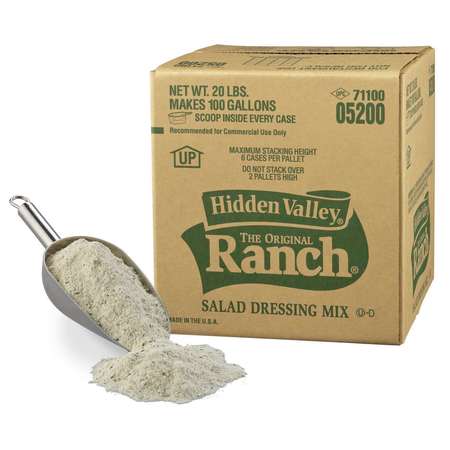 HIDDEN VALLEY Hidden Valley Original Ranch Bag In Box Dressing Mix 100 gal. 05200